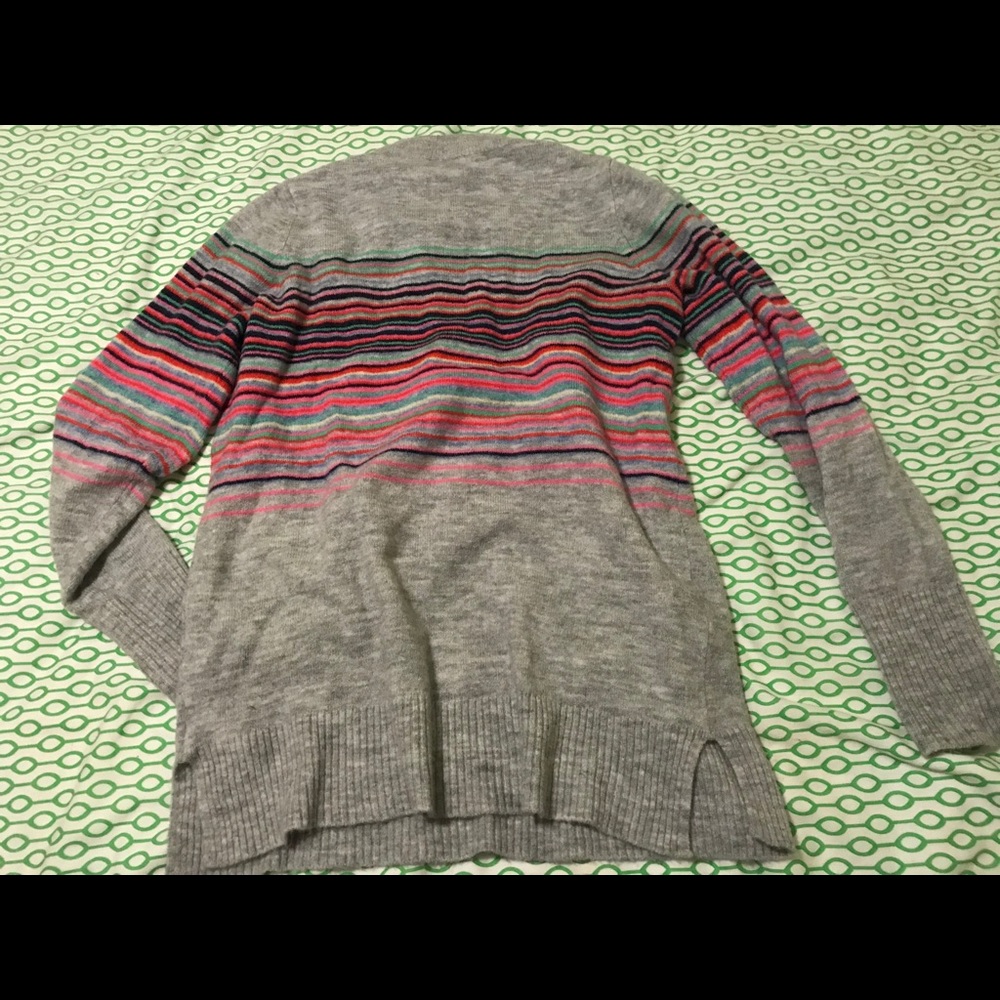 Gap women’s long striped sweater M tall like new - Picture 4 of 4